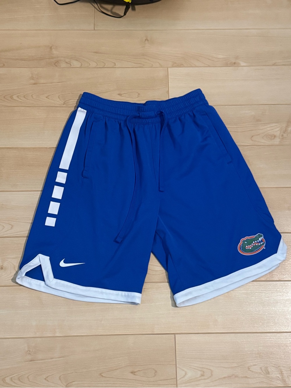 Nike Men’s Royal Blue Athletic Shorts with White Trim
